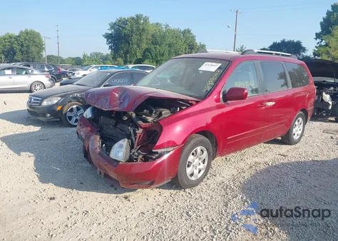 2008 Kia Sedona Lx из США, поврежденный, VIN KNDMB233486248130